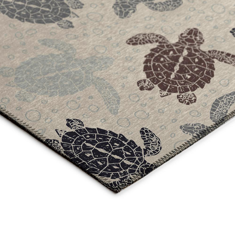 Indoor/Outdoor Surfside ASR43 Sand Washable 5' x 7'6" Rug. Picture 4