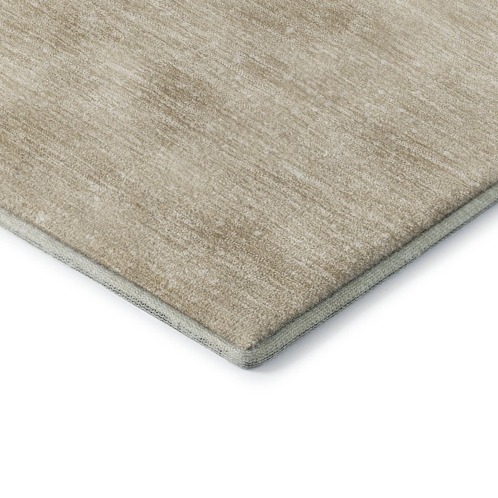 Luxury Washable Indoor/Outdoor Merry & Bright Putty 5' x 7'6" Rug. Picture 2