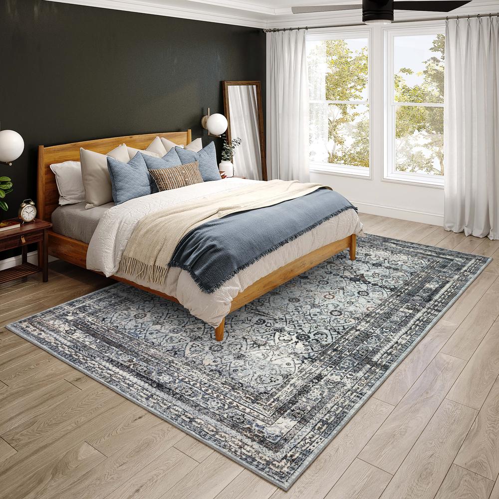 Jericho JC7 Pewter 9' x 12' Rug. Picture 2