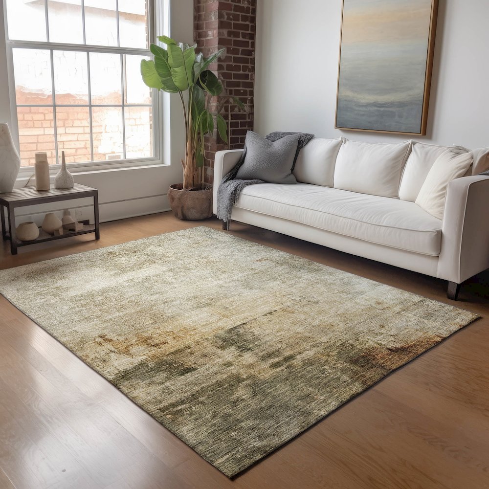 Indoor/Outdoor Nouveau Linen 9' x 12' Rug. Picture 5