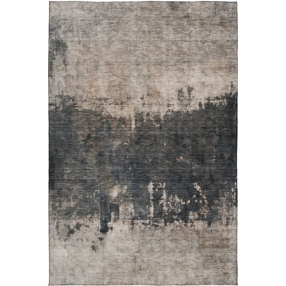 Indoor/Outdoor Nouveau Taupe 9' x 12' Rug. Picture 1