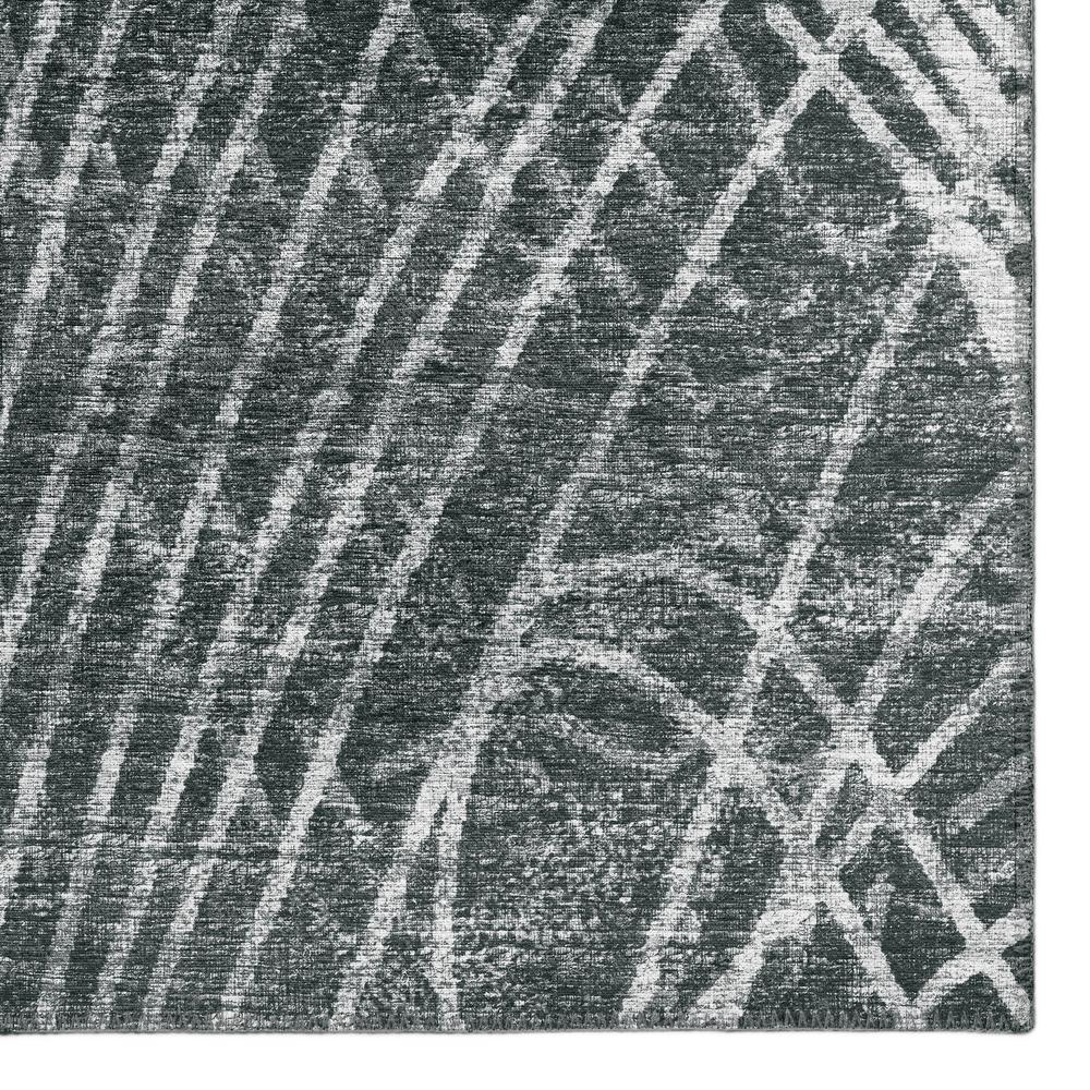 Rylee Charcoal Transitional Abstract 3' x 5' Area Rug Charcoal ARY32. Picture 2