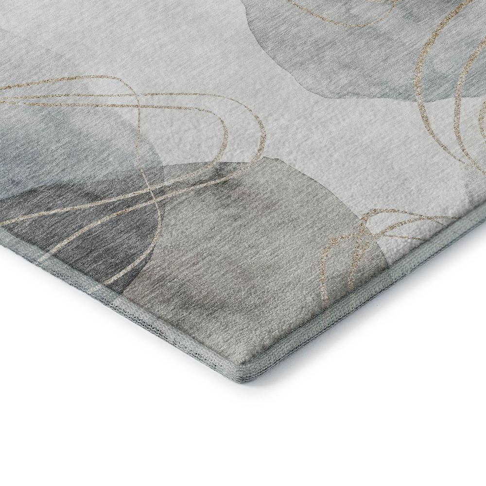 Luxury Washable Odyssey OY15 Pearl 3' x 5' Rug. Picture 2