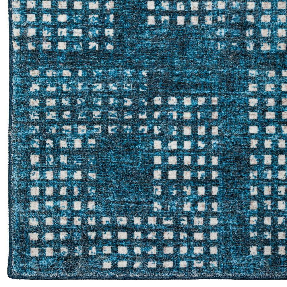 Delano DA1 Navy 2'6" x 10' Runner Rug. Picture 3