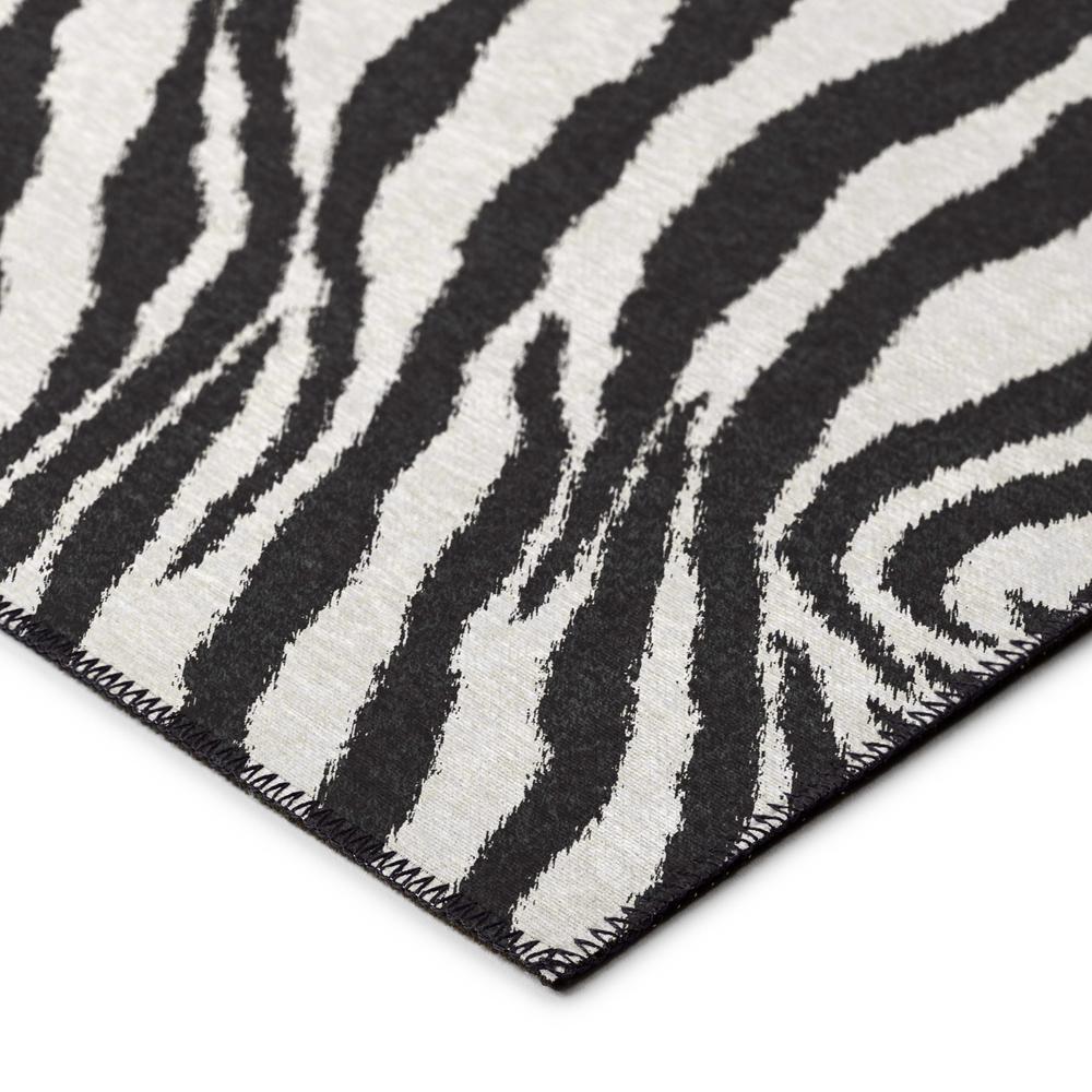 Safari Pearl Animal Animal Print 3' x 5' Area Rug Pearl ASF31. Picture 3