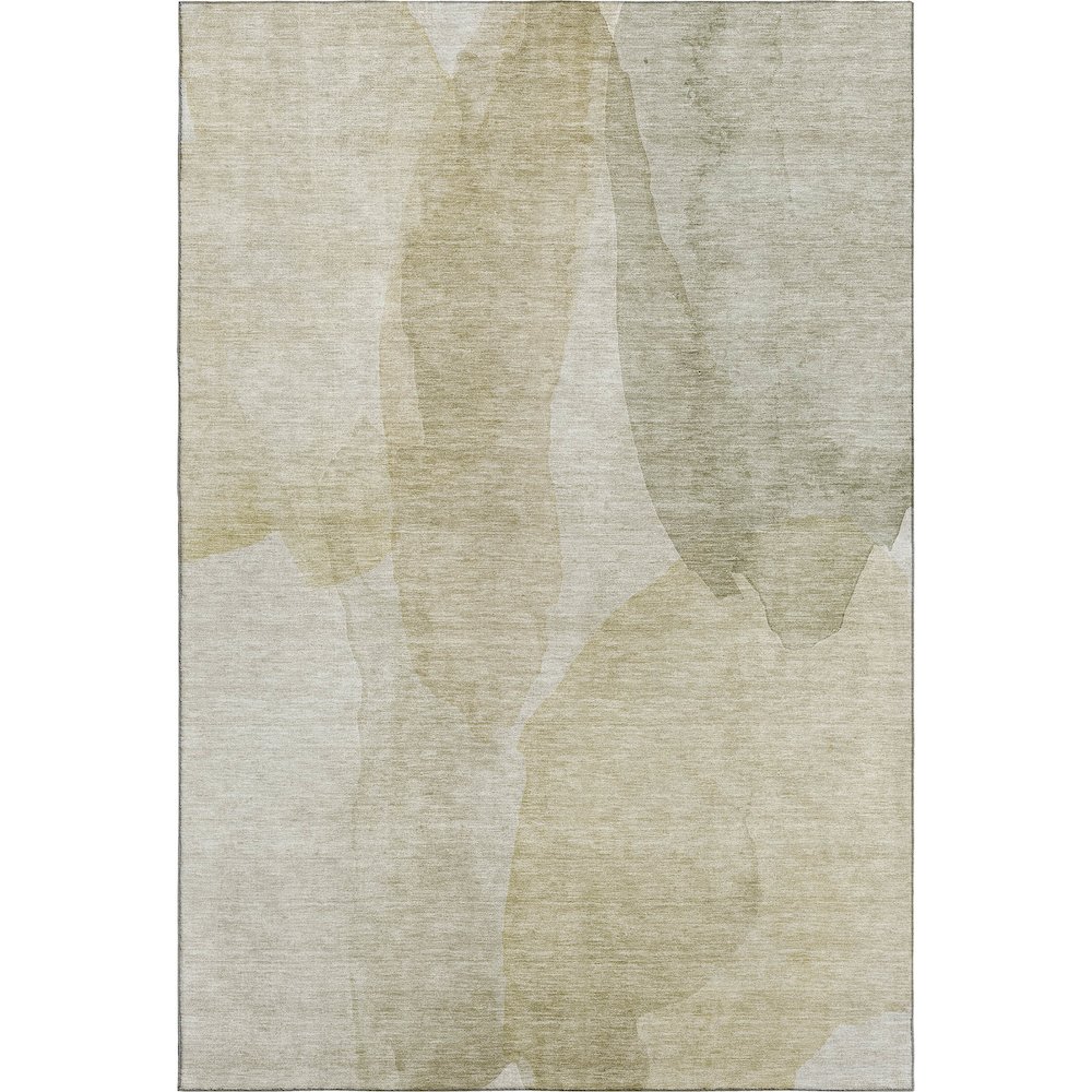 Luxury Washable Indoor/Outdoor Ravenna Putty 9' x 12' Rug. Picture 1