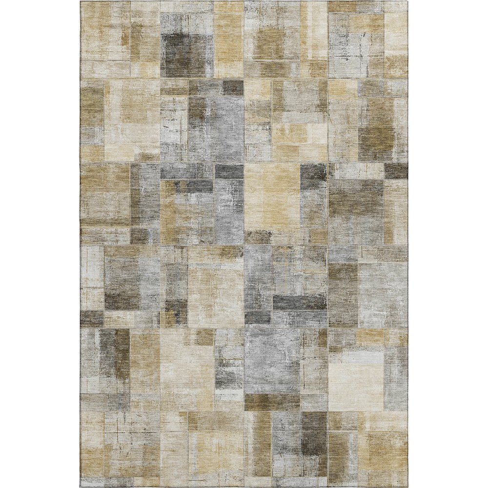 Luxury Washable Indoor/Outdoor Ravenna Granite 9' x 12' Rug. Picture 1