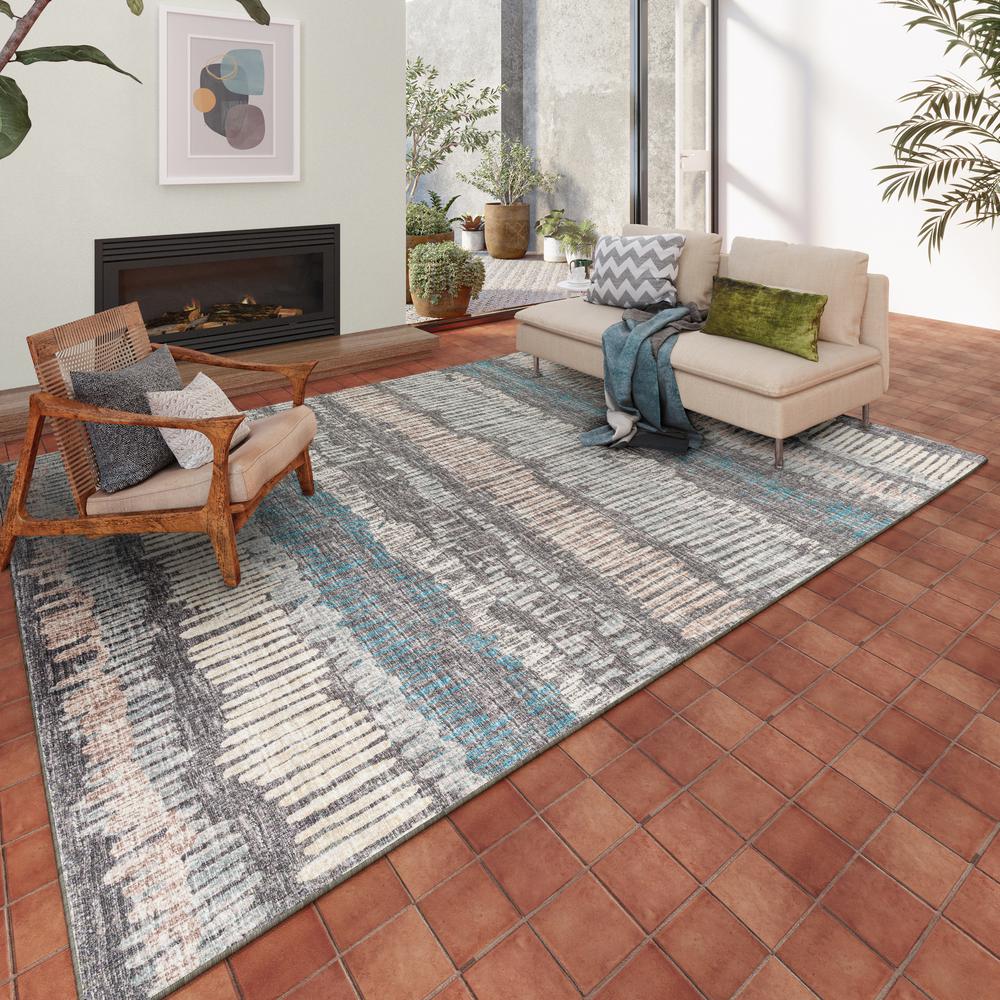 Winslow WL4 Charcoal 9' x 12' Rug. Picture 2