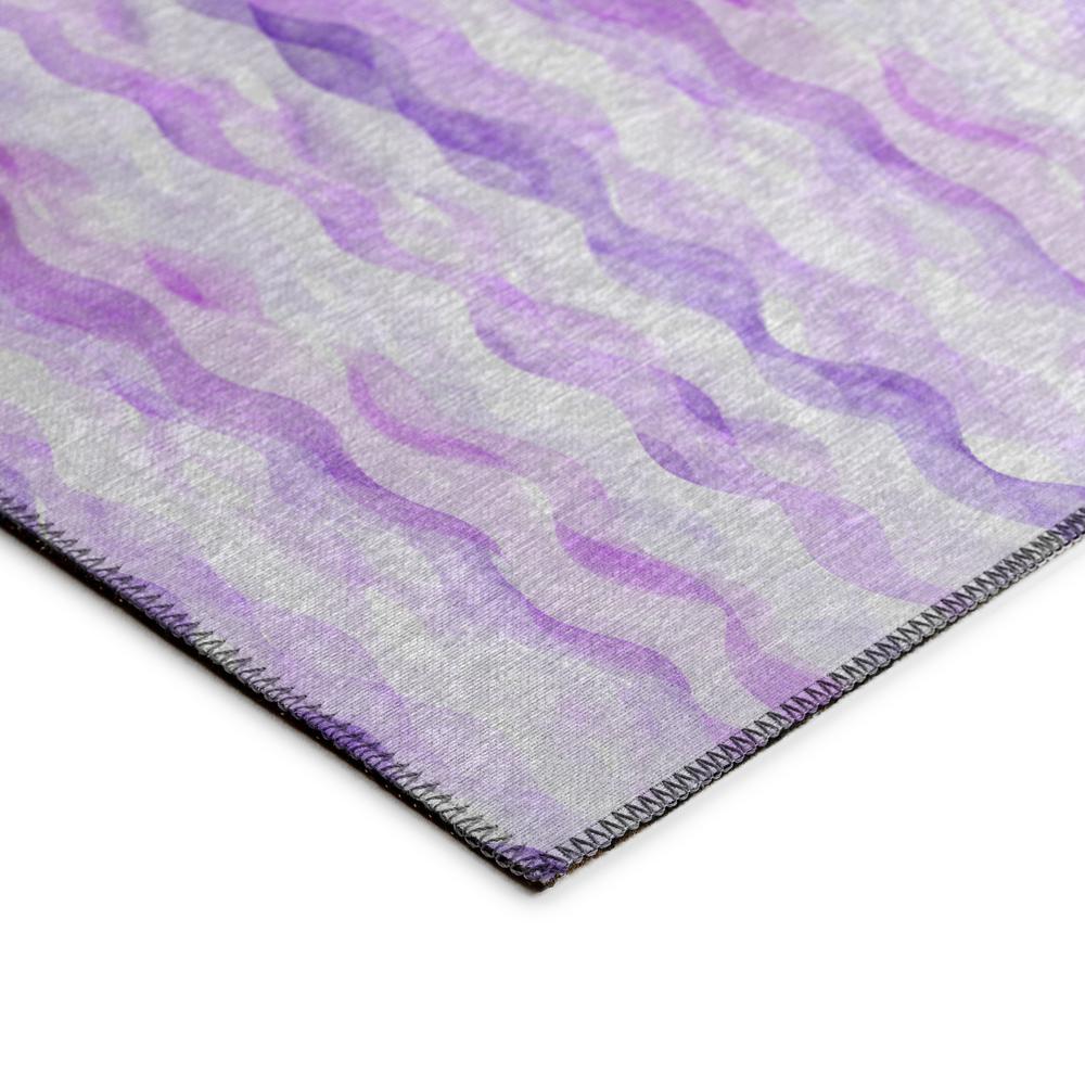 Indoor/Outdoor Surfside ASR46 Purple Washable 5' x 7'6" Rug. Picture 4