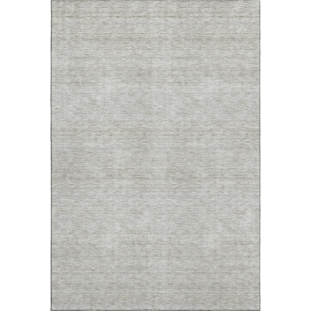 Luxury Washable Indoor/Outdoor Soft Essentials SE1 Ivory 9' x 12' Rug. Picture 1