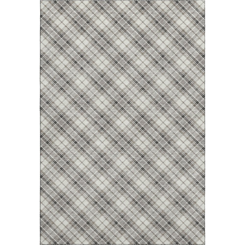 Luxury Washable Indoor/Outdoor Soft Essentials SE3 Ivory 9' x 12' Rug. Picture 1