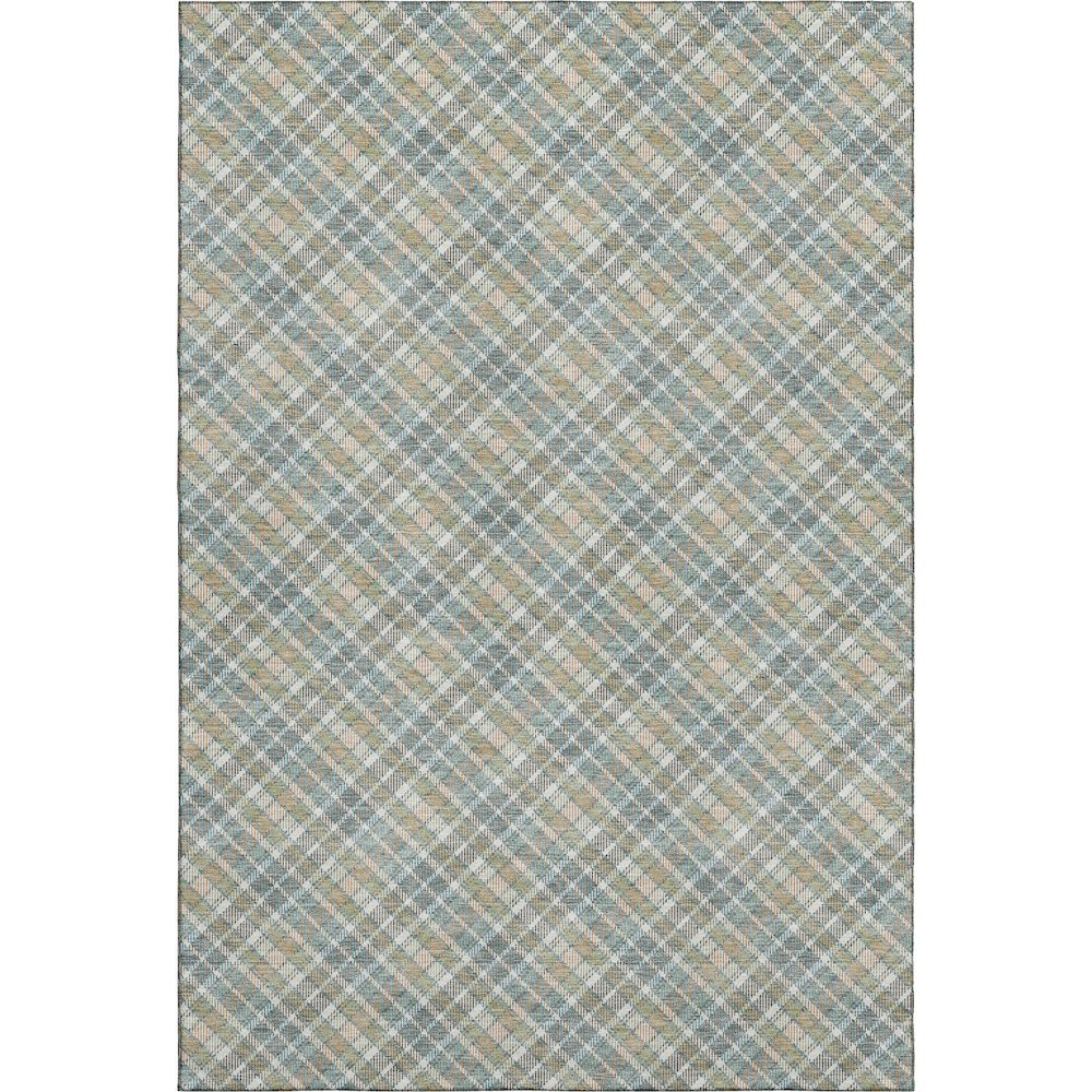 Luxury Washable Indoor/Outdoor Soft Essentials SE3 Multi 9' x 12' Rug. Picture 1