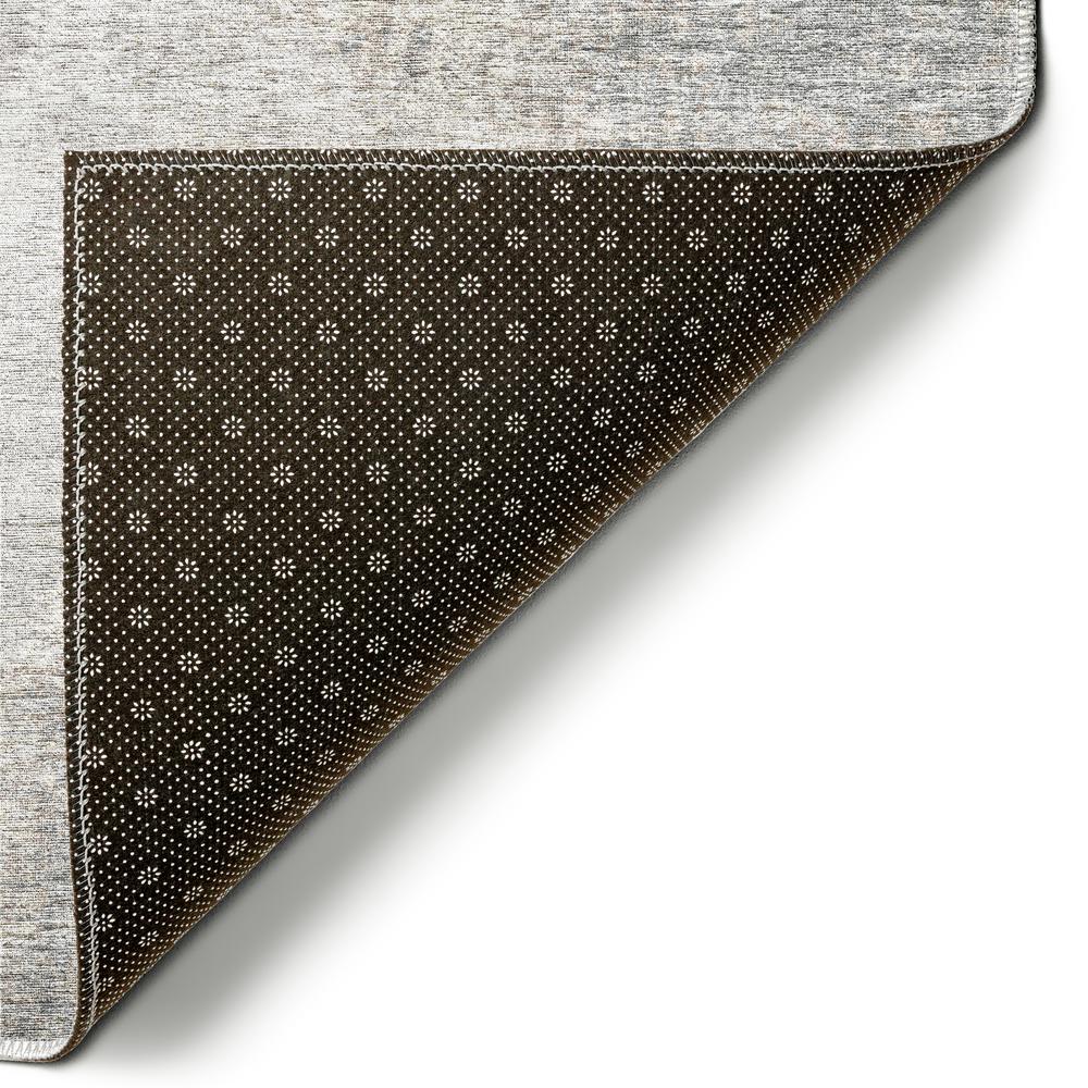 Rylee Gray Transitional Abstract 3' x 5' Area Rug Gray ARY31. Picture 4
