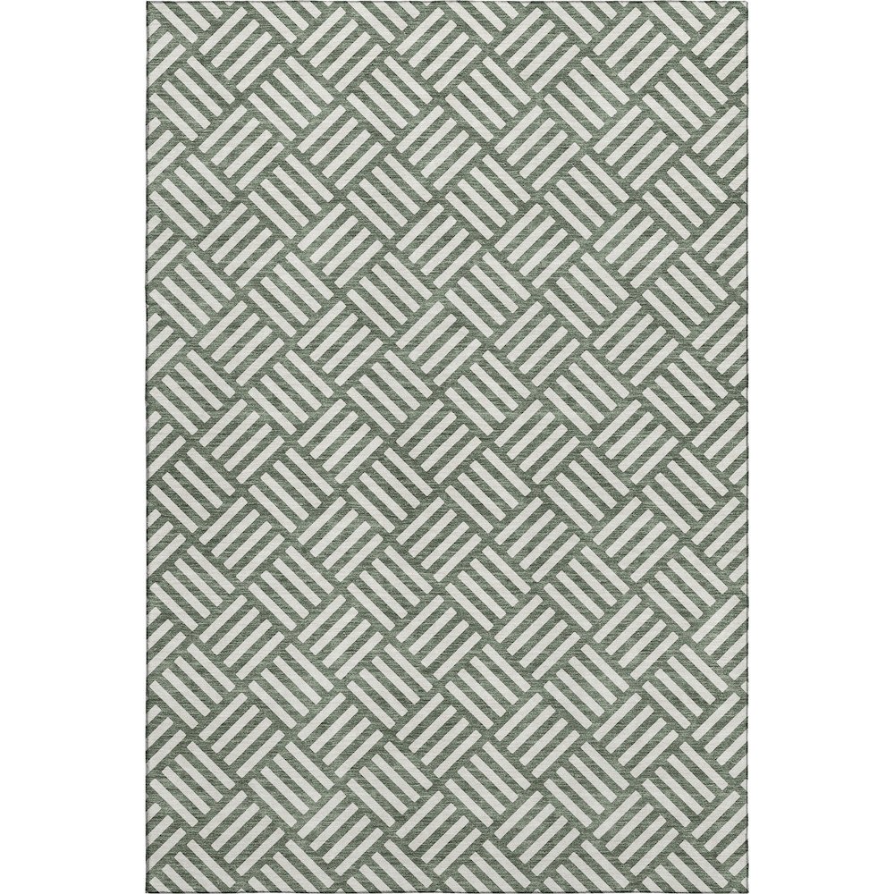 Luxury Washable Indoor/Outdoor The Reserve Basil 9' x 12' Rug. Picture 1