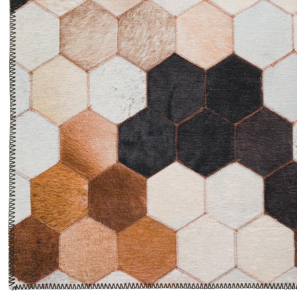 Laredo Multi Animal Patchwork 3' x 5' Area Rug Multi ALR39. Picture 2