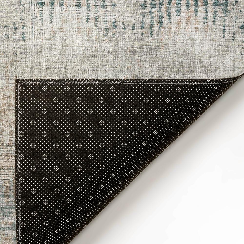 Bravado Linen Transitional Chevron 3' x 5' Area Rug Linen ABV39. Picture 4