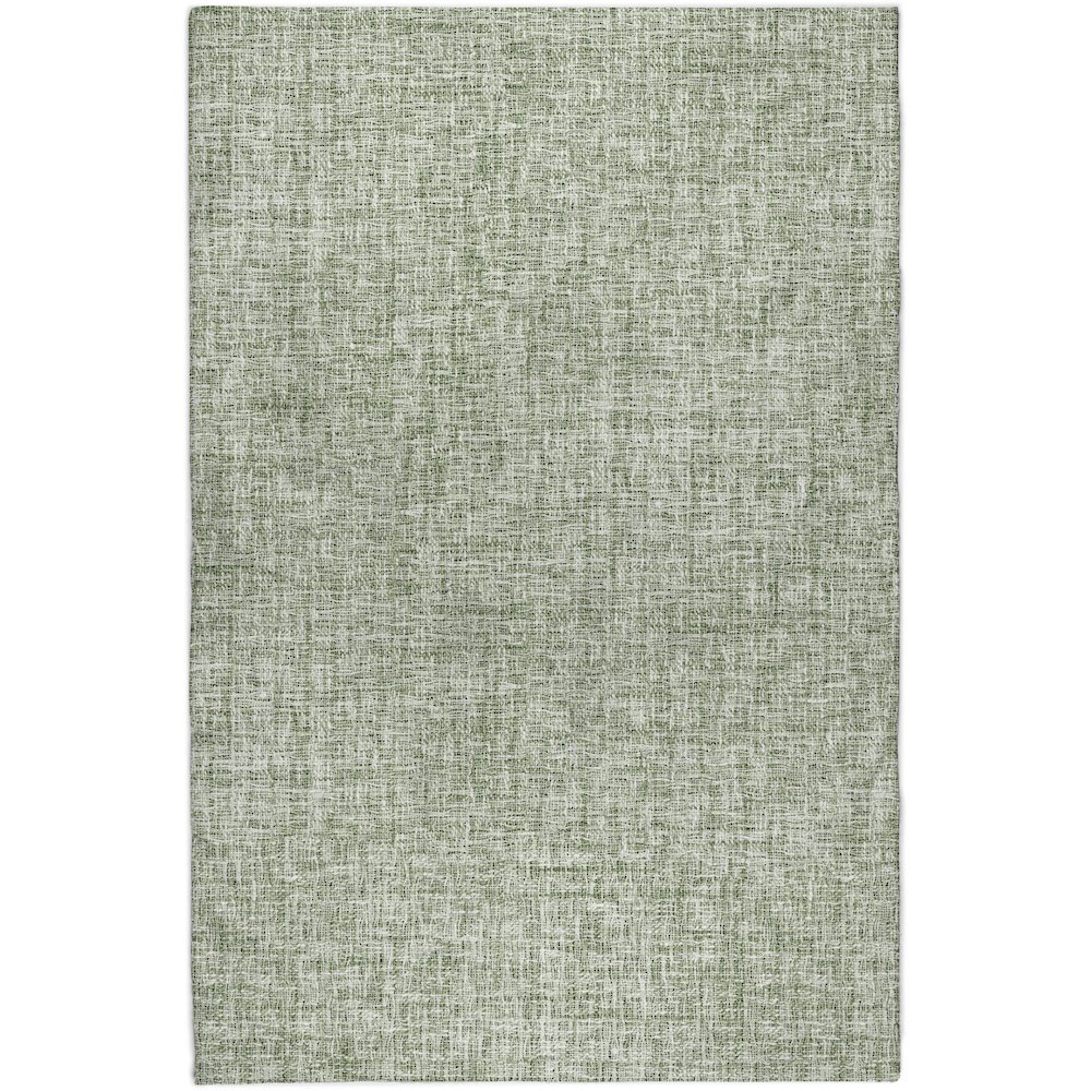 Luxury Washable Voyage VY1 Green 9' x 12' Rug. Picture 1