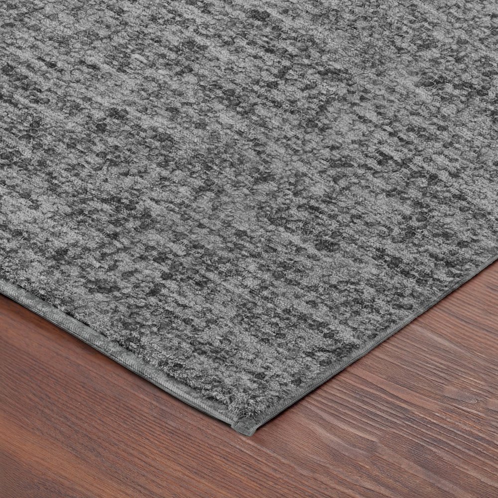 Luxury Washable Voyage VY2 Gray 5' x 7'6" Rug. Picture 2