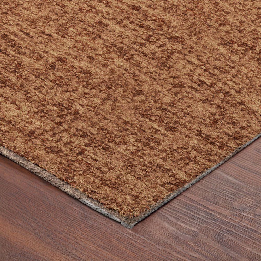 Luxury Washable Voyage VY2 Orange 5' x 7'6" Rug. Picture 2