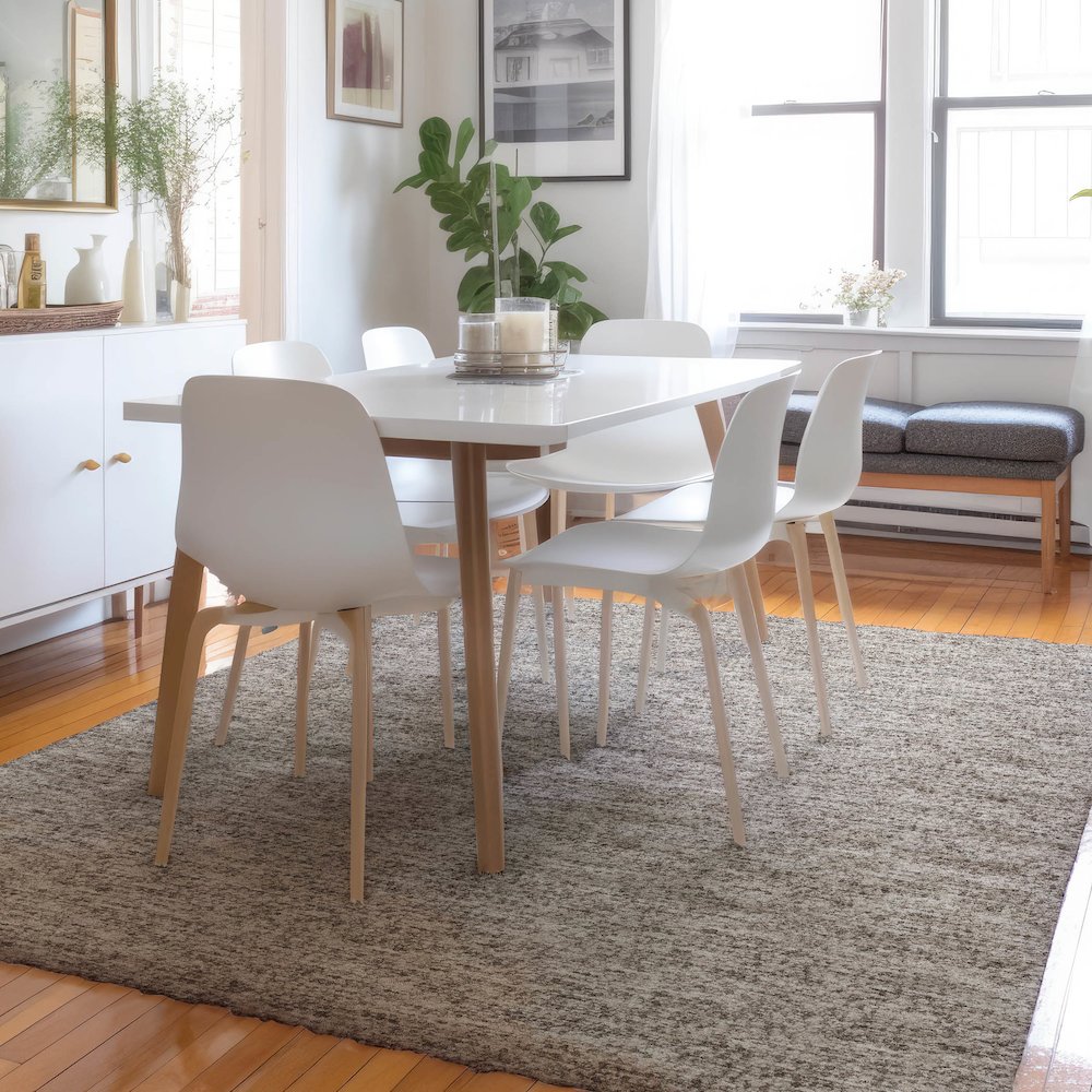 Luxury Washable Voyage VY2 Brown 9' x 12' Rug. Picture 5