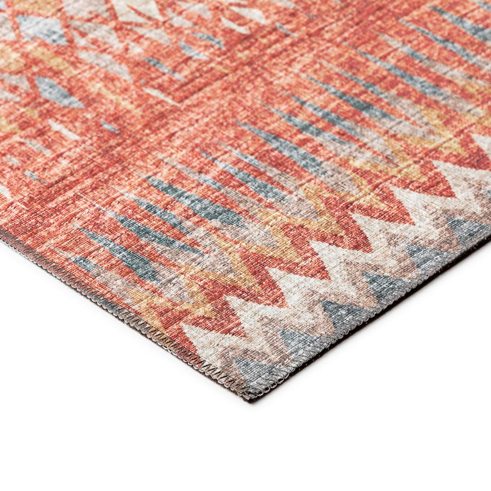 Rylee Spice Transitional Chevron 3' x 5' Area Rug Spice ARY35. Picture 3