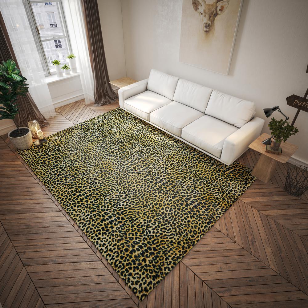 Akina AK2 Gold 8' x 10' Rug. Picture 2