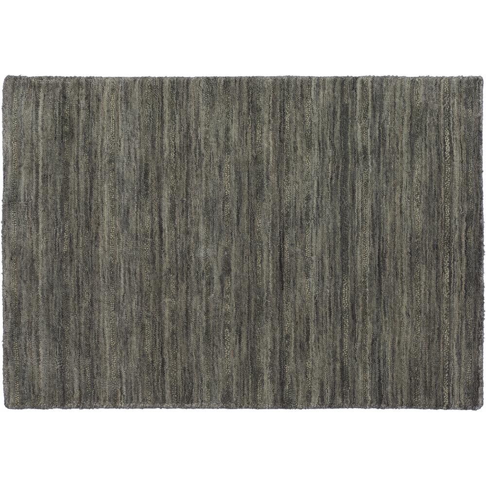 Rafia RF100 Charcoal 2' x 3' Rug. Picture 1