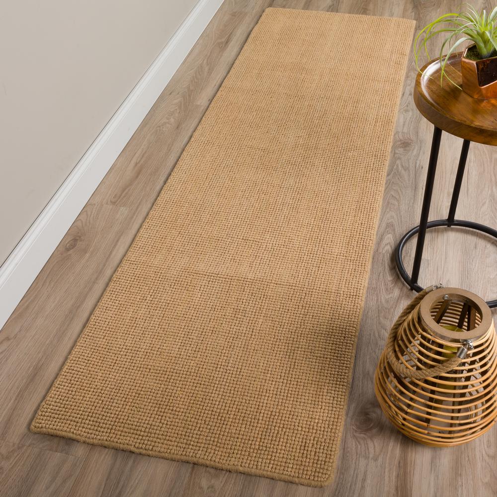 Monaco Sisal MC300 Wheat 2'3" x 7'6" Runner Rug. Picture 2