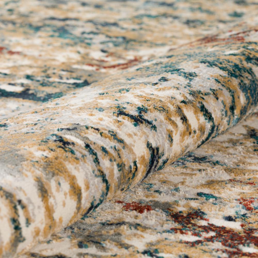 Karma KM26 Multi 1'8" x 2'6" Rug. Picture 6