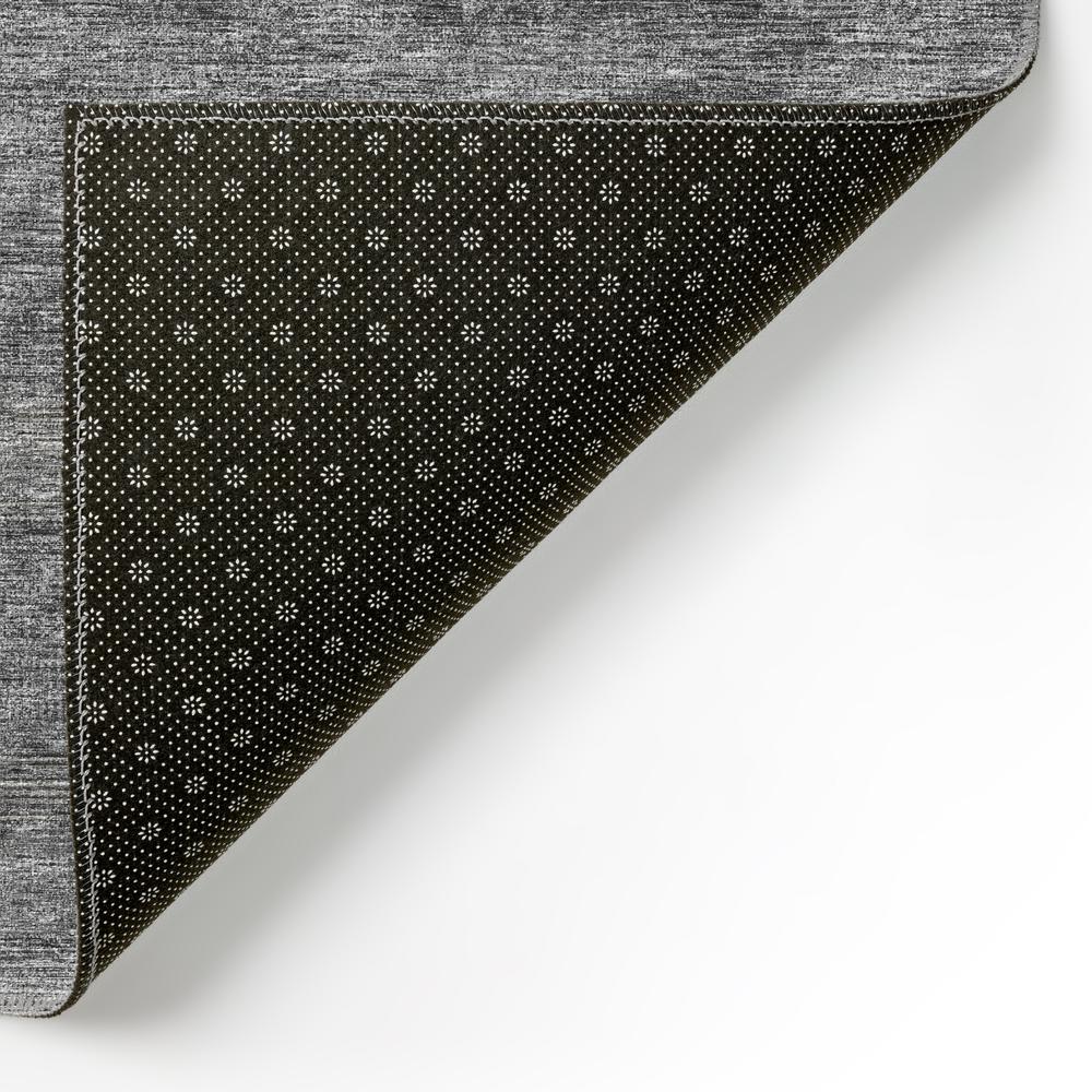 Marston Gray Transitional Striped 5' x 7'6" Area Rug Gray AMA31. Picture 4