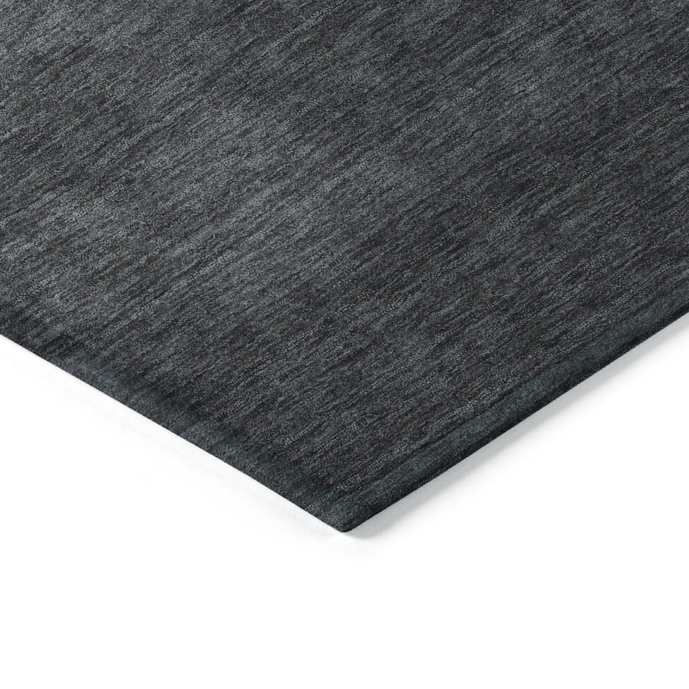 Machine Washable Indoor/Outdoor Chantille Gold 8' x 8' Round Rug. Picture 3