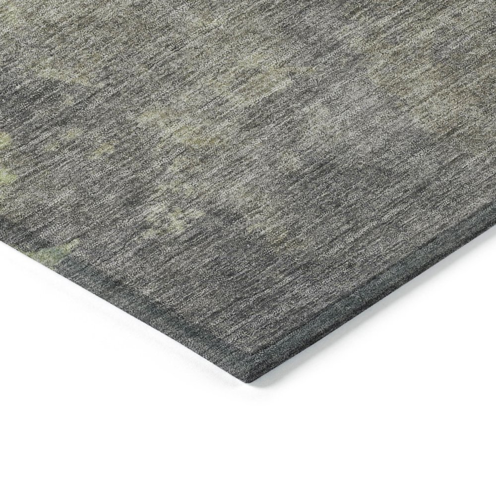 Machine Washable Indoor/Outdoor Chantille Aloe 8' x 8' Round Rug. Picture 3