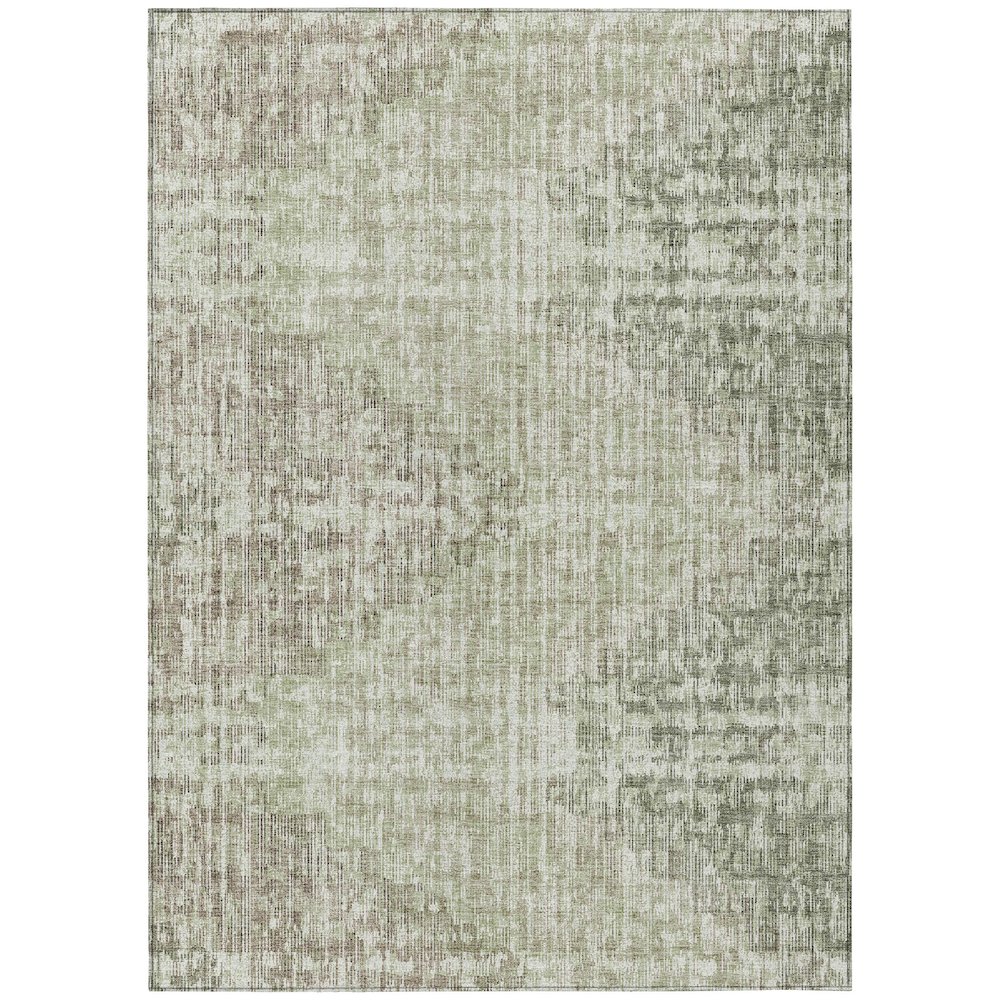 Machine Washable Indoor/Outdoor Chantille Fern 10' x 14' Rug. Picture 1