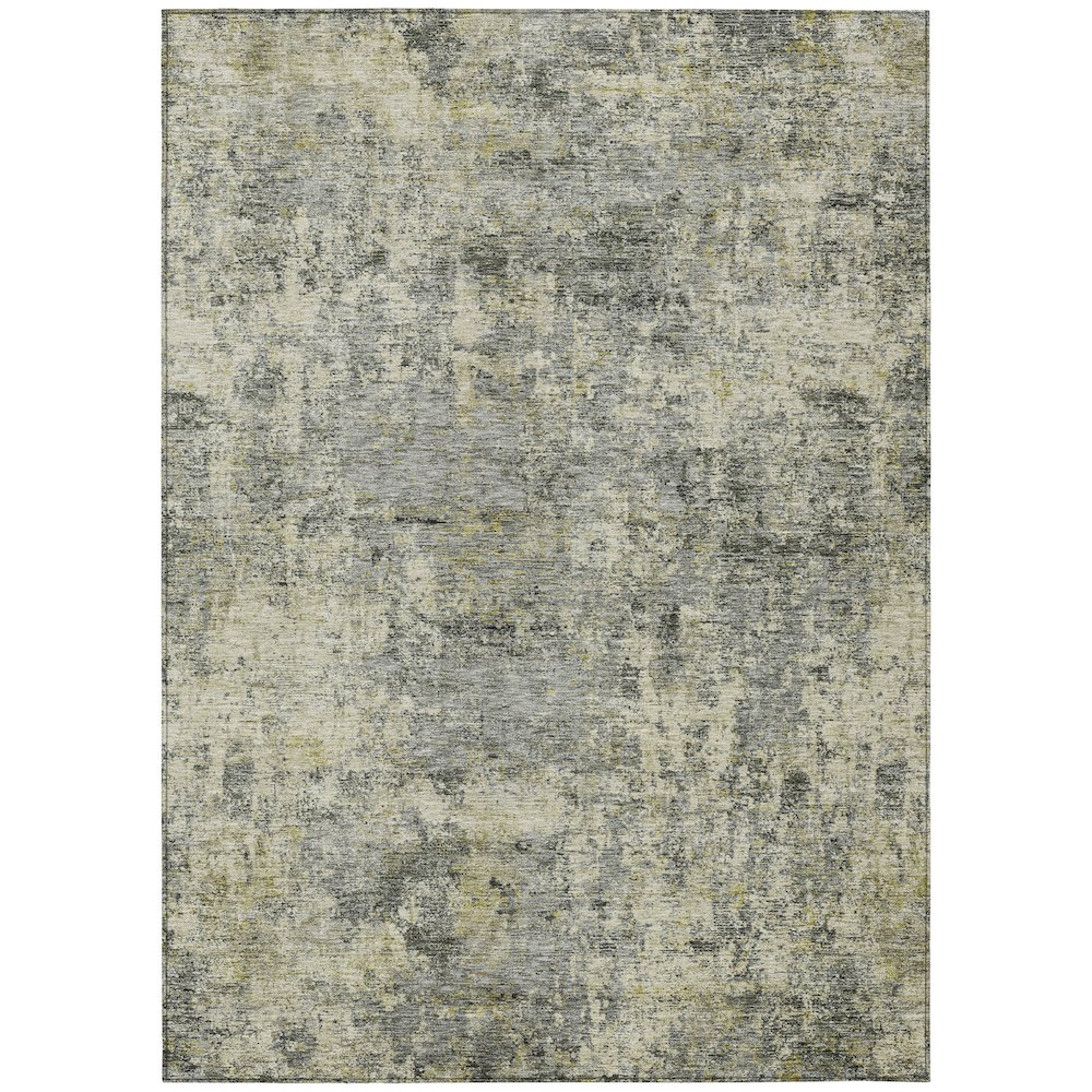Machine Washable Indoor/Outdoor Chantille ACN2061 Pewter 10' x 14' Rug. Picture 1