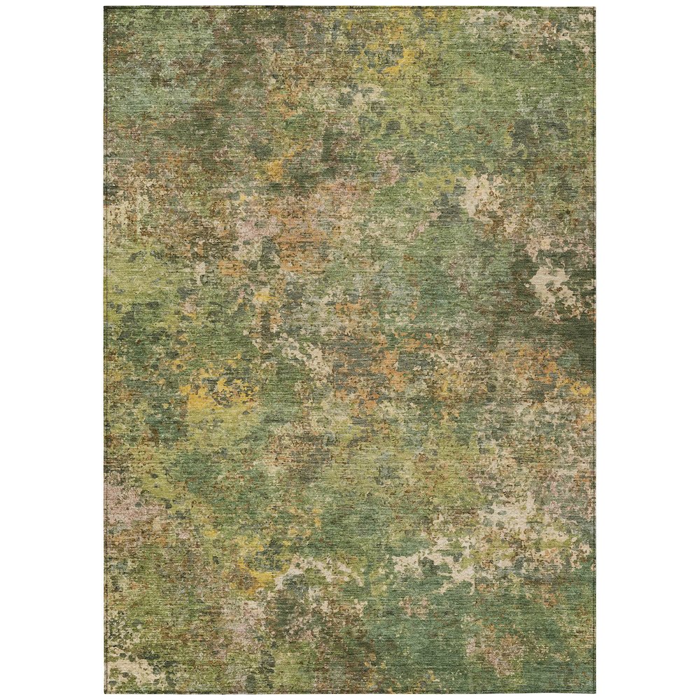Machine Washable Indoor/Outdoor Chantille ACN2166 Aloe 10' x 14' Rug. Picture 1