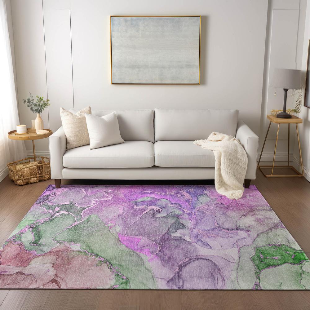 Chantille ACN500 Purple 10' x 14' Rug. Picture 6