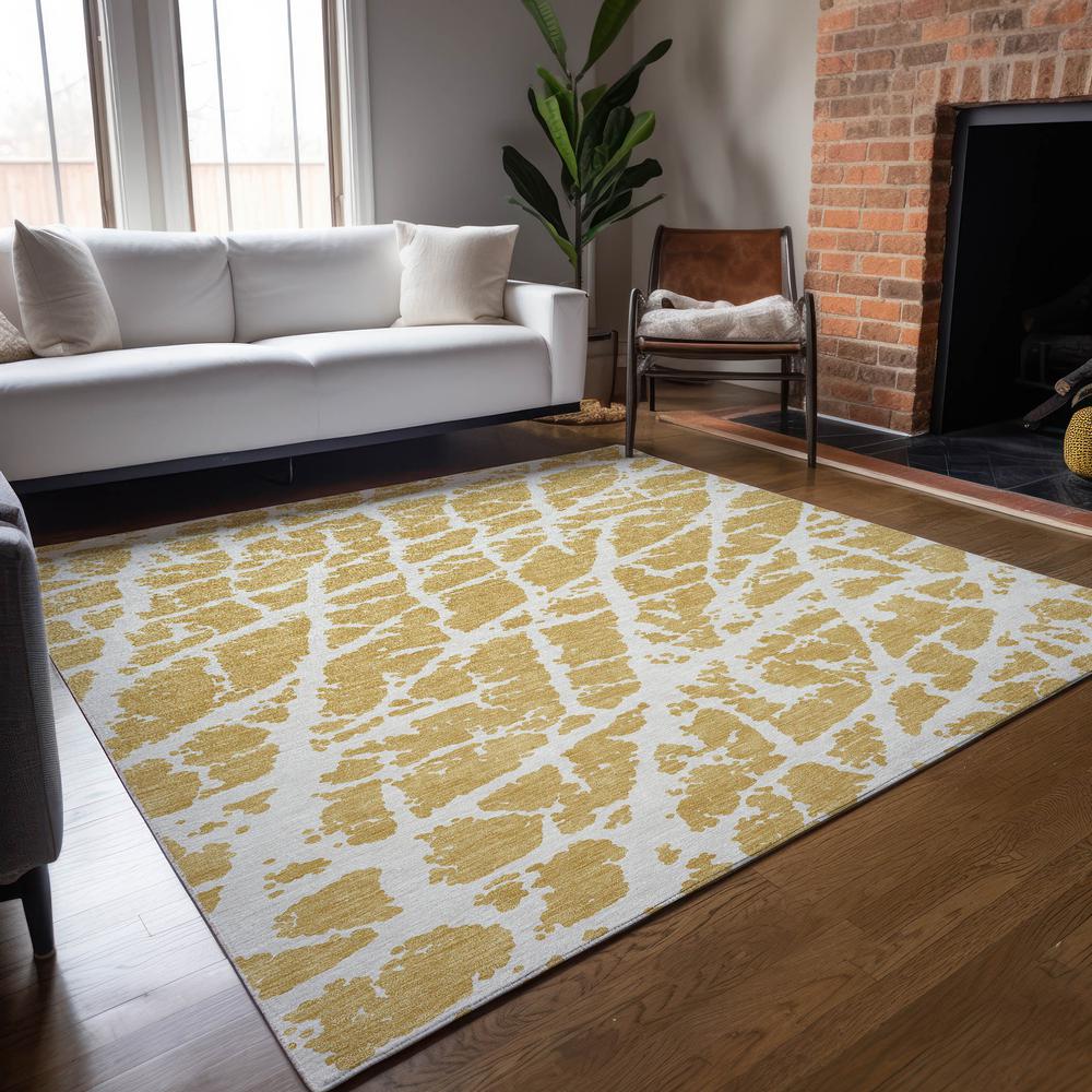 Chantille ACN501 Gold 10' x 14' Rug. Picture 7