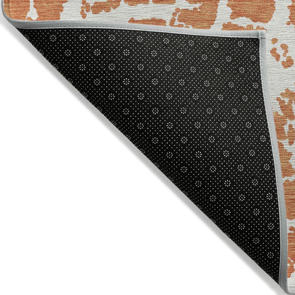 Chantille ACN501 Orange 8' x 8' Rug. Picture 2