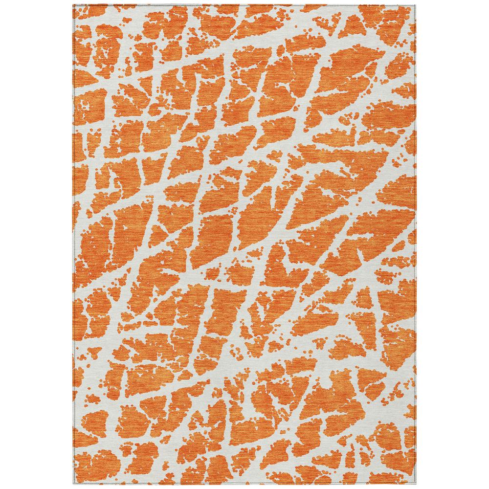 Chantille ACN501 Orange 10' x 14' Rug. Picture 1