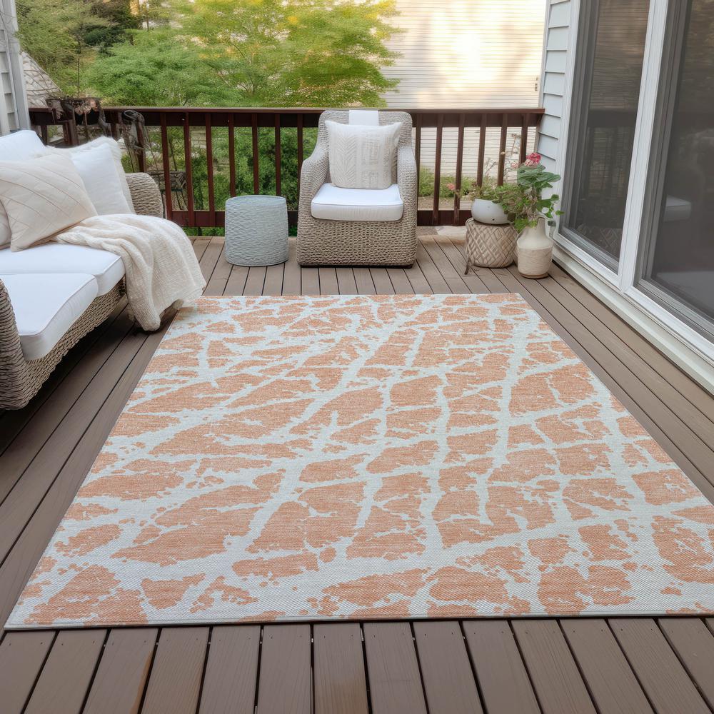 Chantille ACN501 Orange 10' x 14' Rug. Picture 9