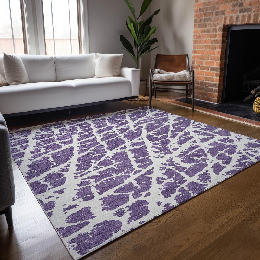 Chantille ACN501 Purple 10' x 14' Rug. Picture 7