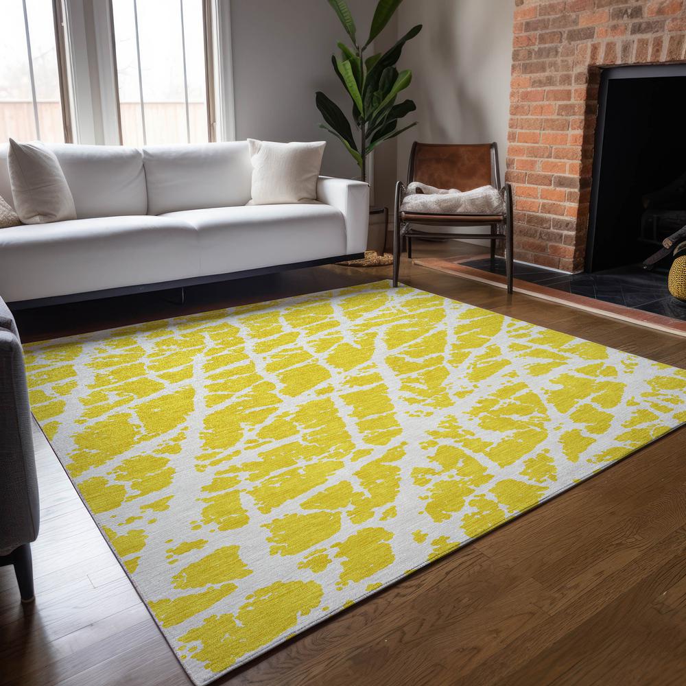 Chantille ACN501 Gold 10' x 14' Rug. Picture 7