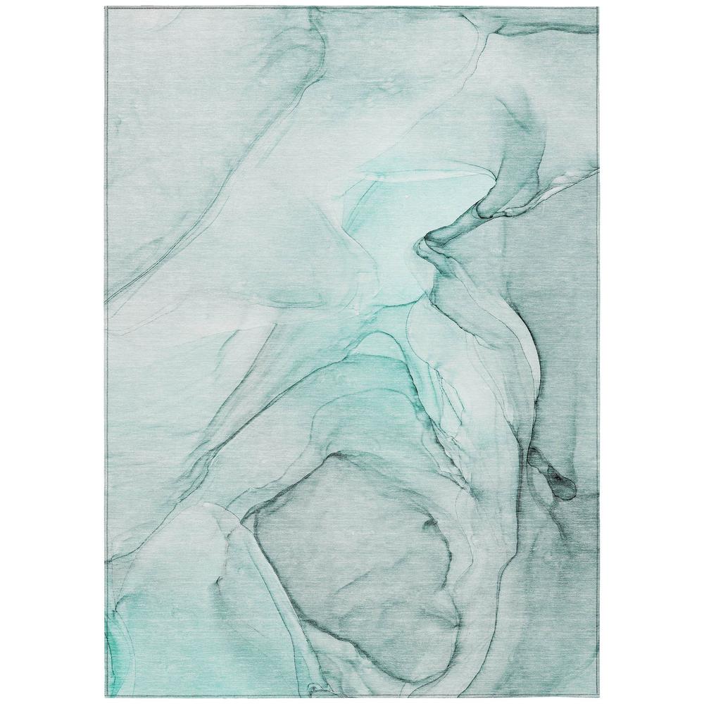 Chantille ACN502 Teal 10' x 14' Rug. Picture 1