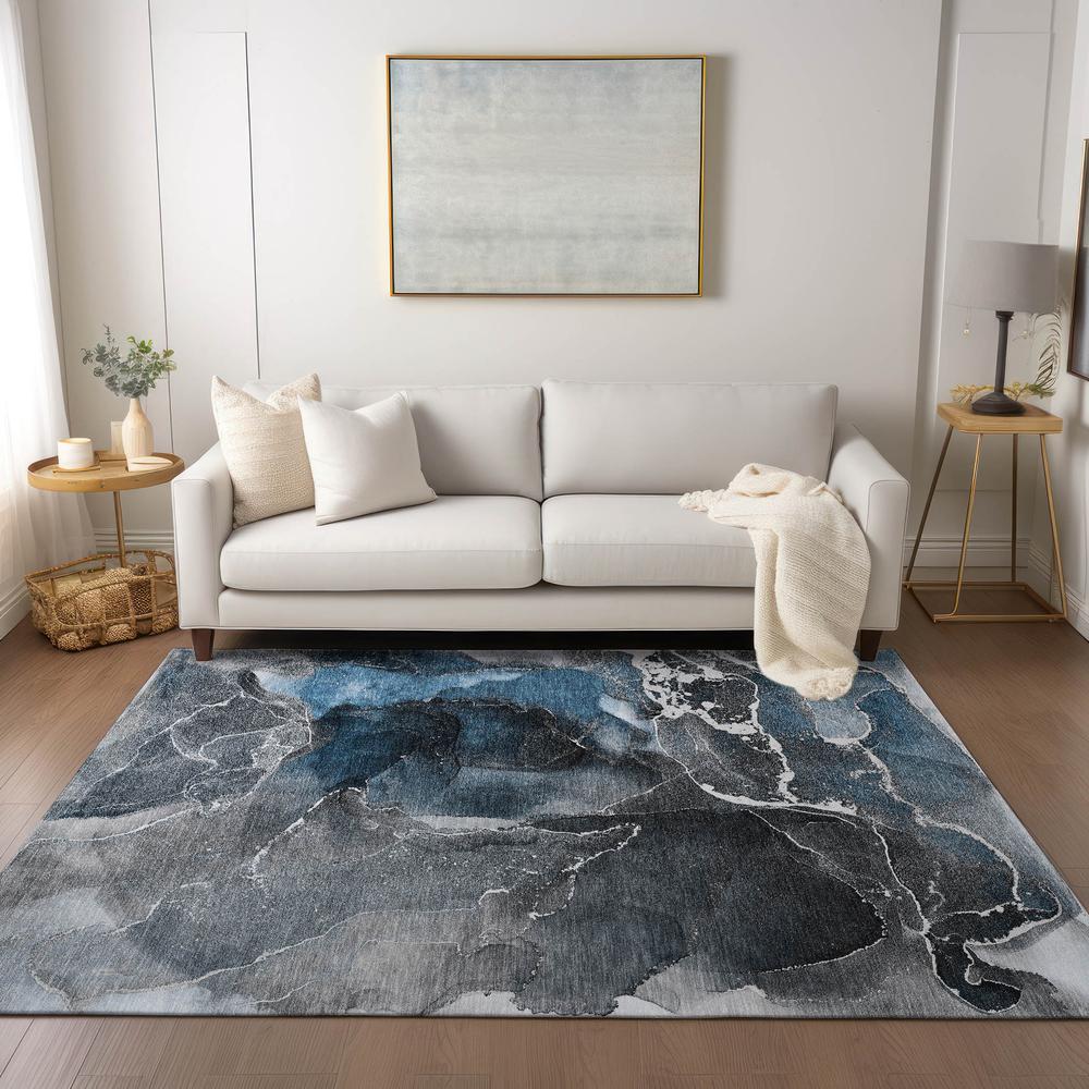 Chantille ACN503 Blue 10' x 14' Rug. Picture 6