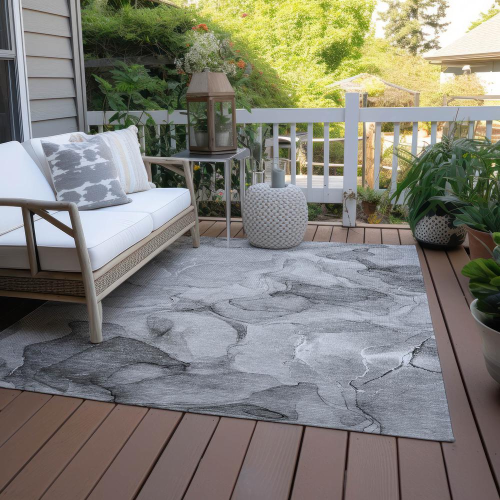 Chantille ACN504 Gray 10' x 14' Rug. Picture 8