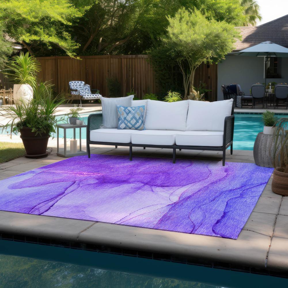 Chantille ACN507 Purple 10' x 14' Rug. Picture 8