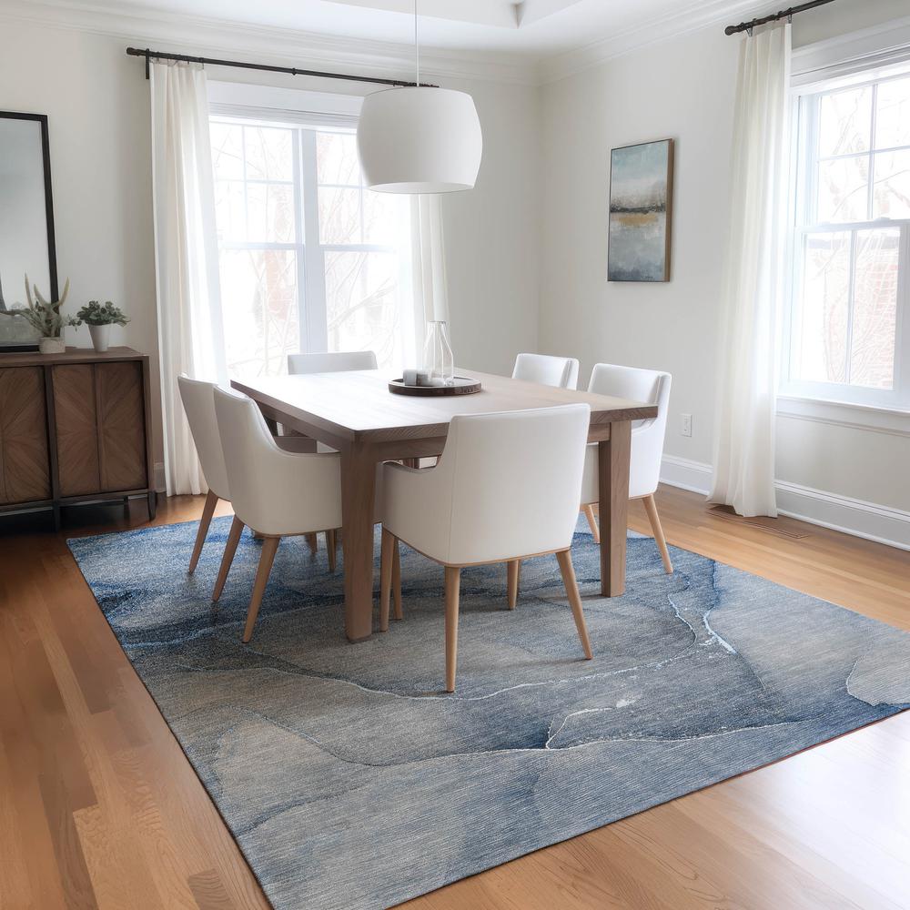 Chantille ACN508 Blue 10' x 14' Rug. Picture 7