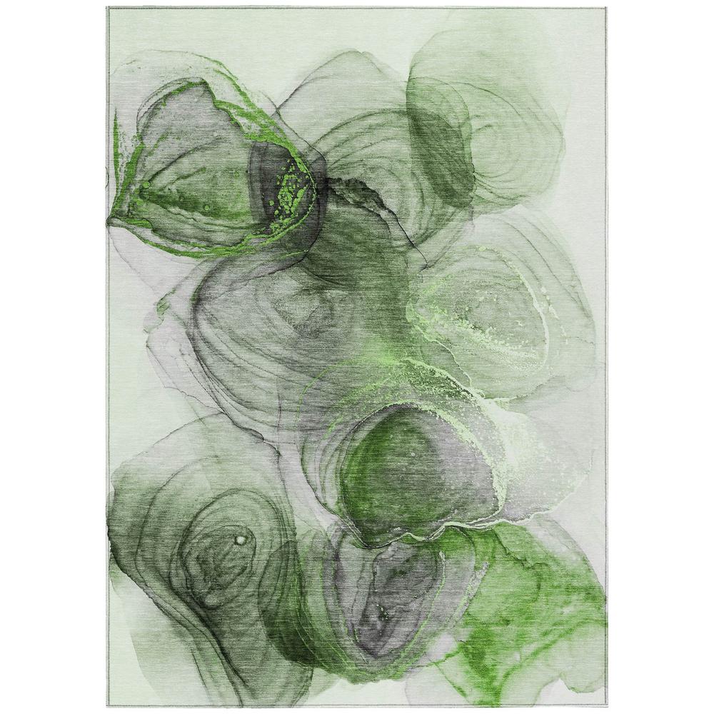 Chantille ACN513 Green 10' x 14' Rug. Picture 1