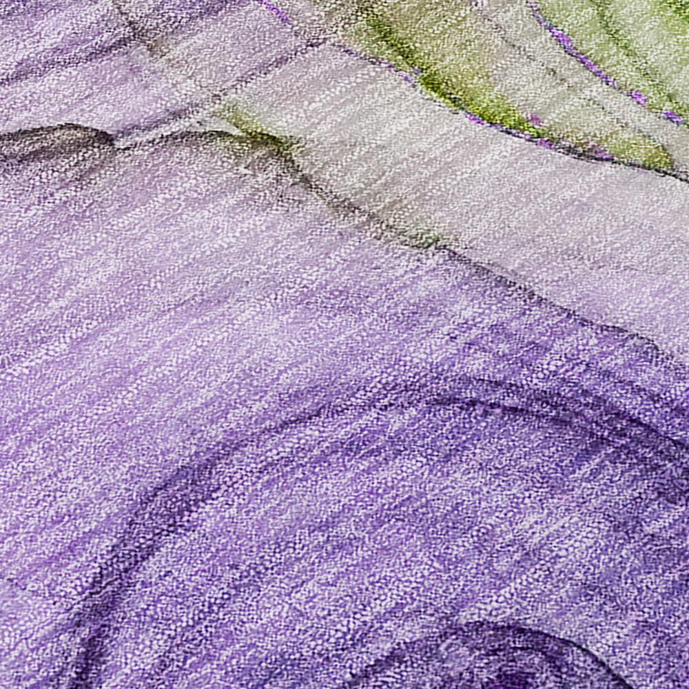 Chantille ACN513 Purple 8' x 8' Rug. Picture 5