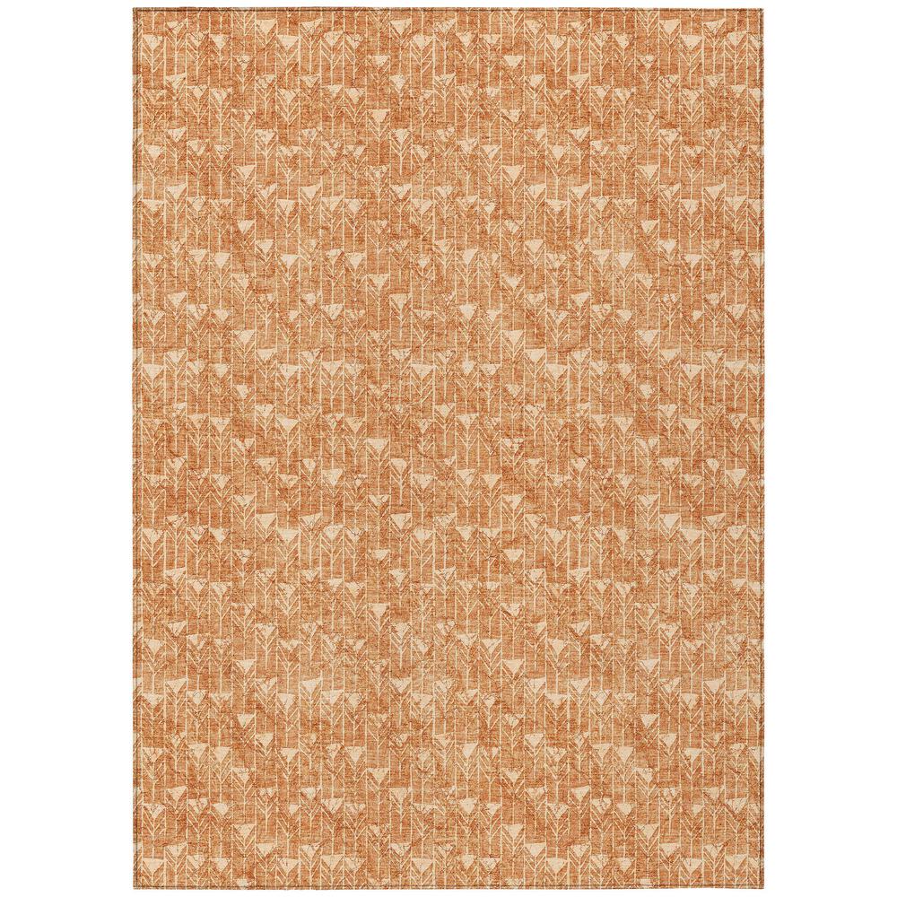 Chantille ACN514 Orange 10' x 14' Rug. Picture 1